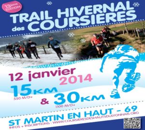 Trail Hivernal des Coursières_12 janvier 2014