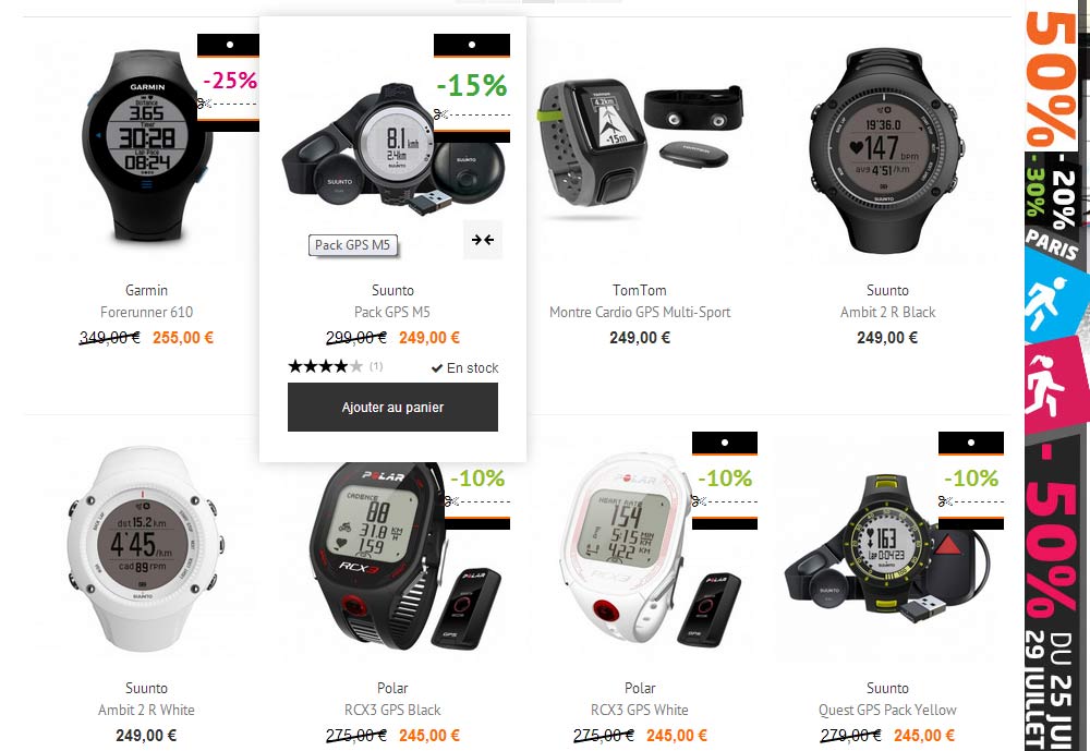 Lepape sales montre garmin